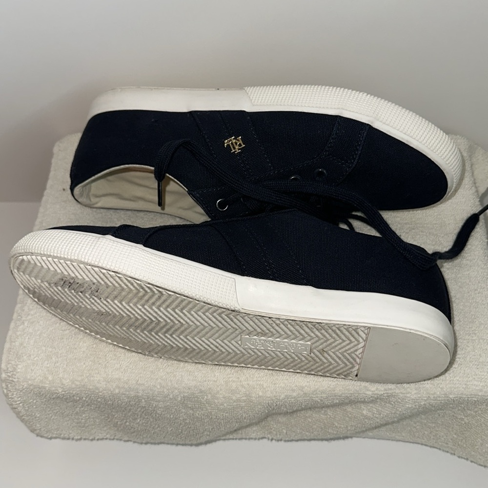 Classic Navy Blue LAUREN RALPH LAUREN Sneakers Size 10B - Picture 9 of 16